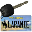 Laramie Wyoming State License Plate Tag Key Chain KC-10519