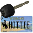 Hottie Wyoming State License Plate Tag Key Chain KC-10540