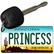 Princess Arizona State License Plate Tag Key Chain KC-1054