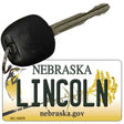 Lincoln Nebraska State License Plate Tag Novelty Key Chain KC-10570