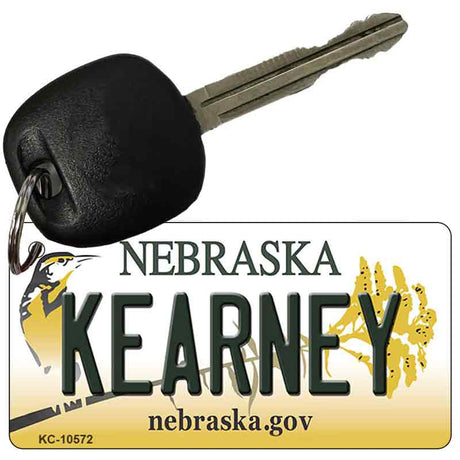 Kearney Nebraska State License Plate Tag Novelty Key Chain KC-10572