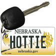 Hottie Nebraska State License Plate Tag Novelty Key Chain KC-10585