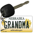 Grandma Nebraska State License Plate Tag Novelty Key Chain KC-10586