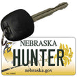 Hunter Nebraska State License Plate Tag Novelty Key Chain KC-10602