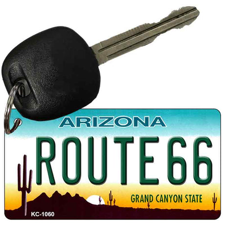 Route 66 Arizona Novelty Aluminum Key Chain KC-1060