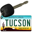 Tucson Arizona State License Plate Tag Key Chain KC-1061