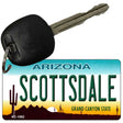 Scottsdale Arizona State License Plate Tag Key Chain KC-1062