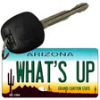 What's Up Arizona State License Plate Tag Key Chain KC-1066