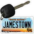 Jamestown North Dakota State License Plate Tag Key Chain KC-10709