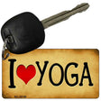 I Love Yoga Novelty Metal Key Chain KC-10748