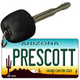 Prescott Arizona State License Plate Tag Key Chain KC-1074