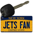 Jets Fan New York State License Plate Tag Key Chain KC-10773