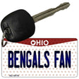 Bengals Fan Ohio State License Plate Tag Key Chain KC-10775