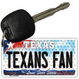 Texans Fan Texas State License Plate Tag Key Chain KC-10781