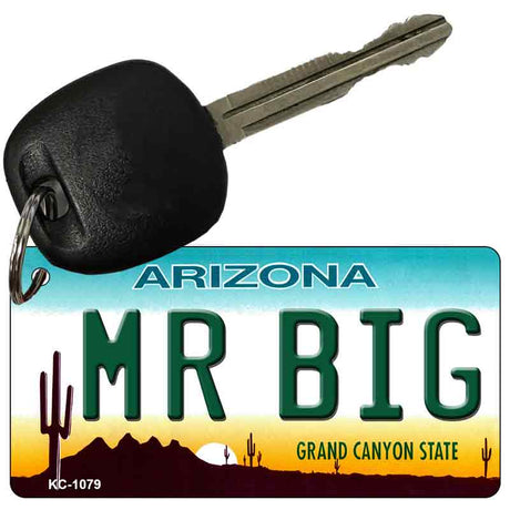 Mr. Big Arizona State License Plate Tag Key Chain KC-1079