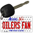 Oilers Fan Alberta State License Plate Tag Key Chain KC-10819