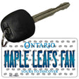 Maple Leafs Fan Ontario State License Plate Tag Key Chain KC-10821