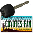 Coyotes Fan Arizona State License Plate Tag Key Chain KC-10824