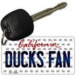 Ducks Fan California State License Plate Tag Key Chain KC-10826