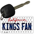 Kings Fan California State License Plate Tag Key Chain KC-10827