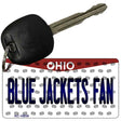 Blue Jackets Fan Ohio State License Plate Tag Key Chain KC-10839