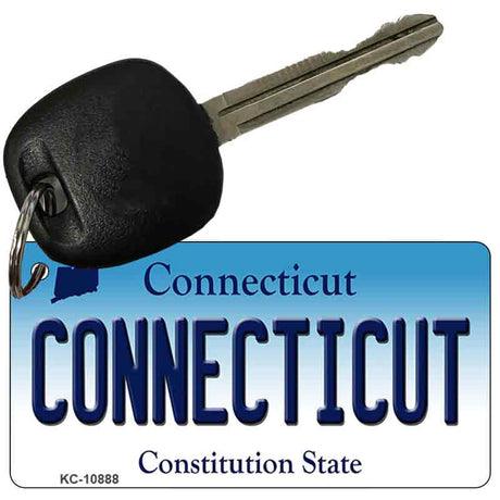 Connecticut State License Plate Tag Key Chain KC-10888