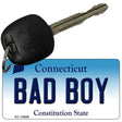 Bad Boy Connecticut State License Plate Tag Key Chain KC-10926