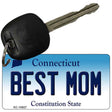 Best Mom Connecticut State License Plate Tag Key Chain KC-10927