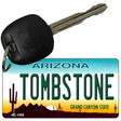 Tombstone Arizona State License Plate Tag Key Chain KC-1098