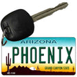 Phoenix Arizona State License Plate Tag Key Chain KC-1100