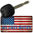 All Lives Matter Novelty Metal Key Chain KC-11022