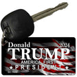 America First President Trump Novelty Metal Key Chain KC-11030