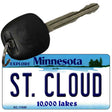 St Cloud Minnesota State License Plate Tag Novelty Key Chain KC-11040