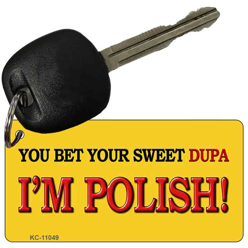 Im Polish Novelty Metal Key Chain KC-11049