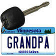 Grandpa Minnesota State License Plate Tag Novelty Key Chain KC-11059