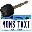 Moms Taxi Minnesota State License Plate Tag Novelty Key Chain KC-11070