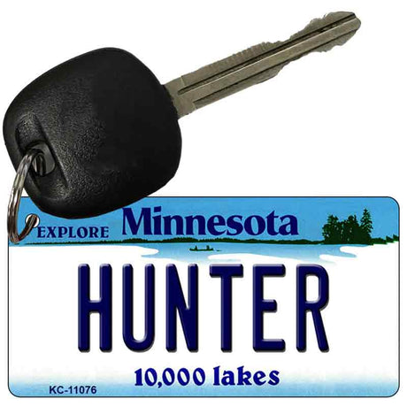 Hunter Minnesota State License Plate Tag Novelty Key Chain KC-11076