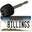 Billings Montana State License Plate Tag Novelty Key Chain KC-11090