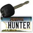 Hunter Montana State License Plate Tag Novelty Key Chain KC-11122