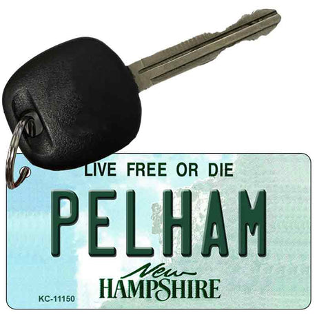 Pelham New Hampshire State License Plate Tag Key Chain KC-11150