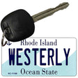 Westerly Rhode Island License Plate Tag Novelty Key Chain KC-11188