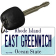 East Greenwich Rhode Island License Plate Tag Novelty Key Chain KC-11190