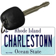 Charlestown Rhode Island License Plate Tag Novelty Key Chain KC-11194