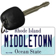 Middletown Rhode Island License Plate Tag Novelty Key Chain KC-11196