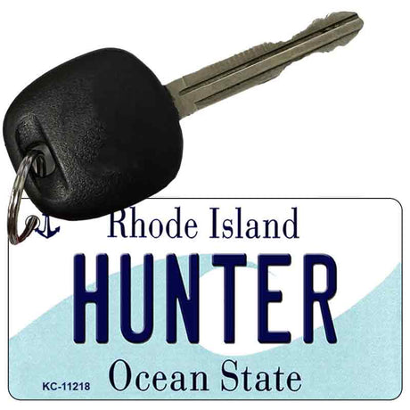 Hunter Rhode Island License Plate Tag Novelty Key Chain KC-11218