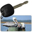 Pelican Two On Pier Novelty Aluminum Key Chain KC-11240