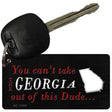 Georgia Dude Novelty Metal Key Chain KC-11264