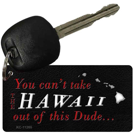 Hawaii Dude Novelty Metal Key Chain KC-11265