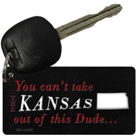 Kansas Dude Novelty Metal Key Chain KC-11270