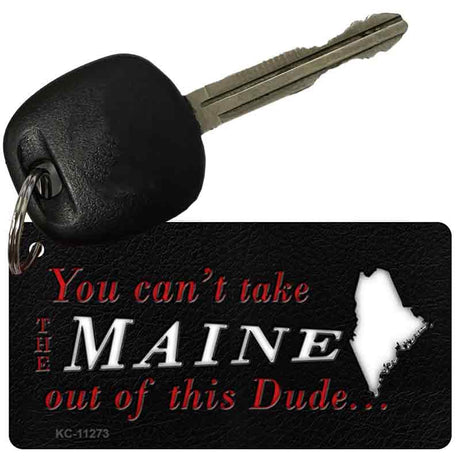 Maine Dude Novelty Metal Key Chain KC-11273